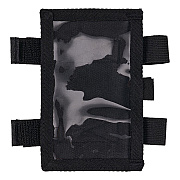 ergodyne Squids 3390 Dual Band Arm ID/Badge Holder with Hook-and-Loop Closure, Vertical, Black, 3.75 x 5.75, 2.75 x 4.75 Insert (EGO19966)