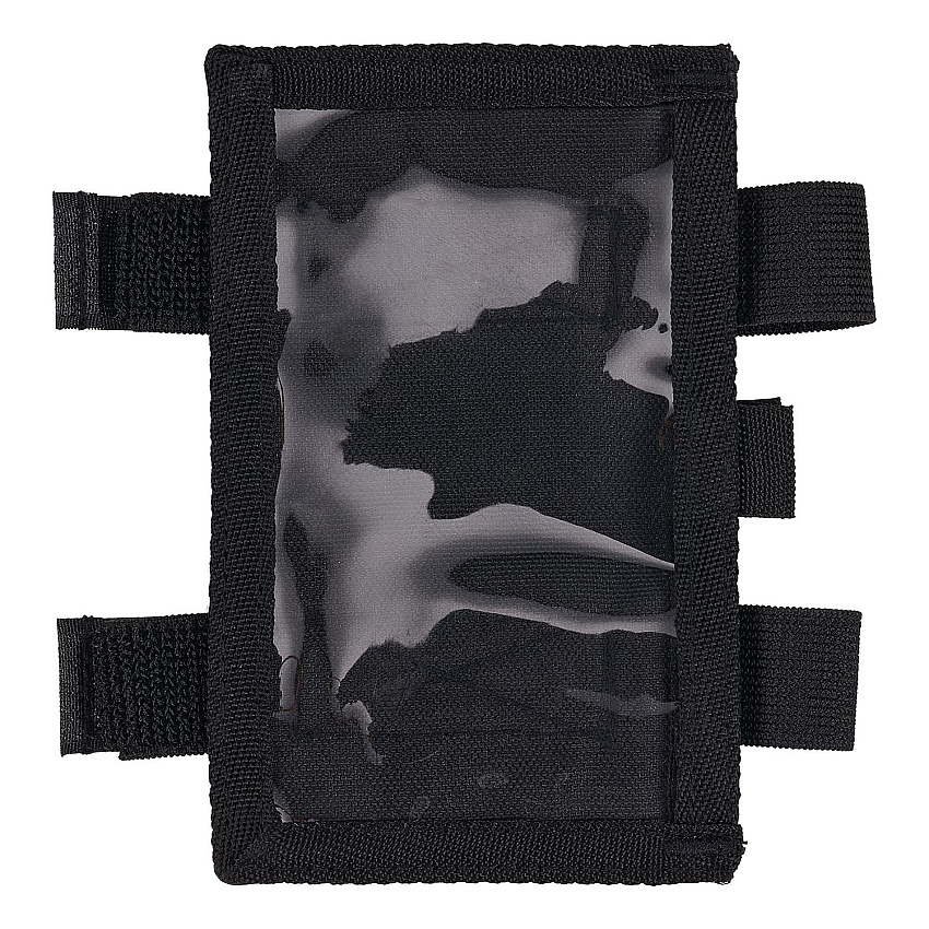 ergodyne Squids 3390 Dual Band Arm ID/Badge Holder with Hook-and-Loop Closure, Vertical, Black, 3.75 x 5.75, 2.75 x 4.75 Insert (EGO19966)