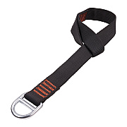 ergodyne Squids 3176 Anchor Choke Strap for Tool Tethering, 40 lb Max Safe Working Capacity, 24" Long, Black (EGO19176)