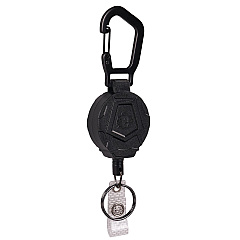 ergodyne Squids 3391 ID/Badge Reel, Extends 32", Black (EGO19968)