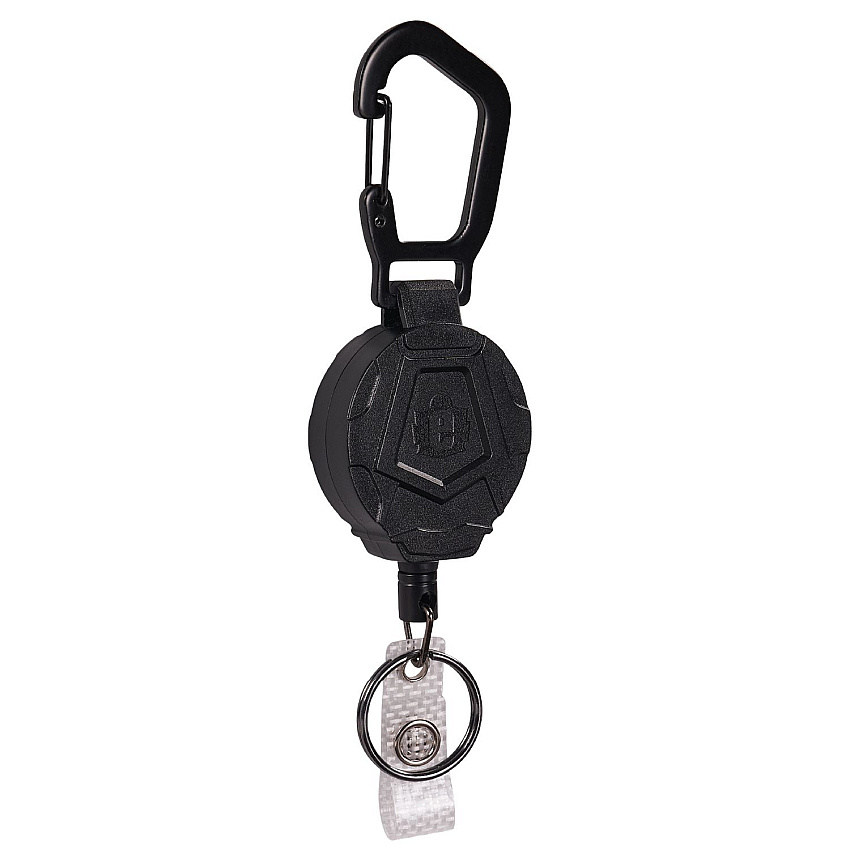 ergodyne Squids 3391 ID/Badge Reel, Extends 32", Black (EGO19968)