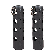 ergodyne Squids 3745 Tool Grip and Tether Attachment Point, 1 lb Max Working Capacity, 5.5" Long, Black, 2/Pack (EGO19747)