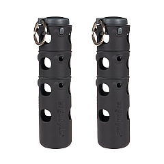ergodyne Squids 3745 Tool Grip and Tether Attachment Point, 1 lb Max Working Capacity, 5.5" Long, Black, 2/Pack (EGO19747)