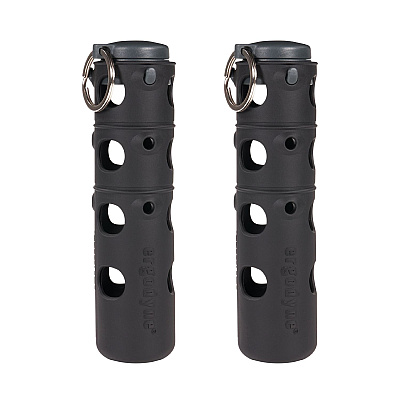ergodyne Squids 3745 Tool Grip and Tether Attachment Point, 1 lb Max Working Capacity, 5.5" Long, Black, 2/Pack (EGO19747)