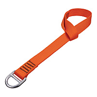 ergodyne Squids 3177 Anchor Choke Strap for Tool Tethering, 60 lb Max Safe Working Capacity, 28" Long, Orange (EGO19195)