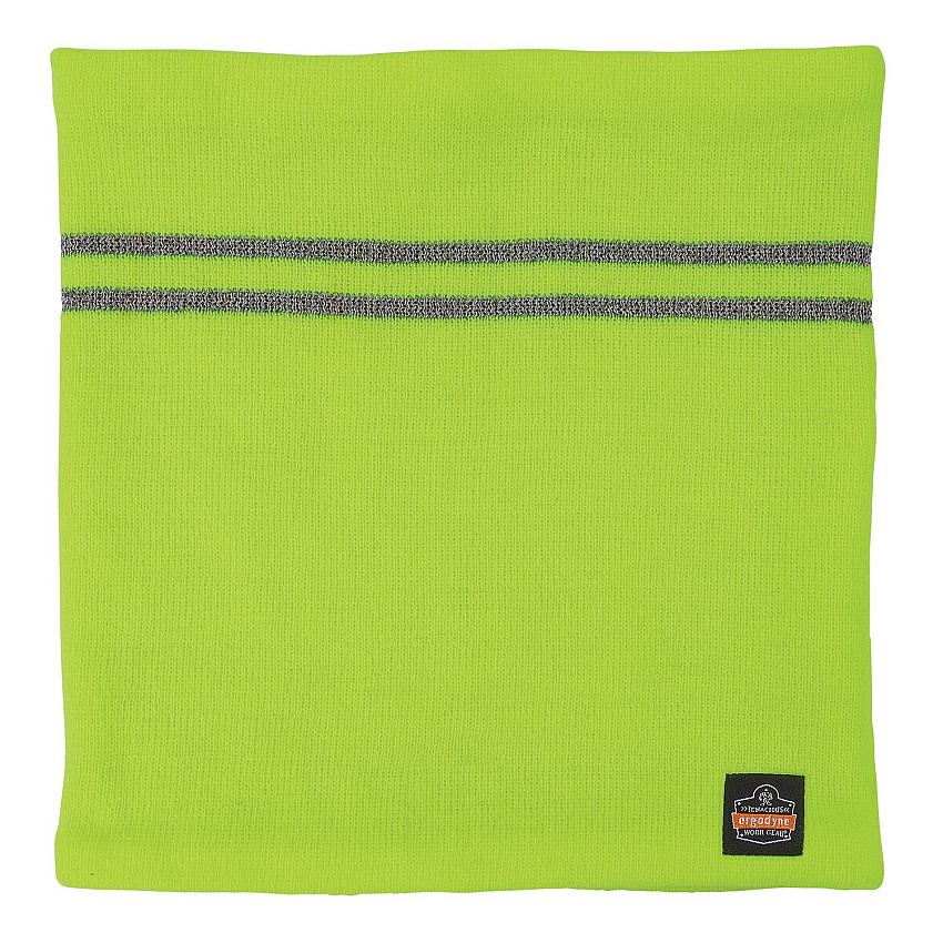 ergodyne N-Ferno 6961 Reflective Winter Neck Gaiter, One Size Fits Most, Lime (EGO16958)