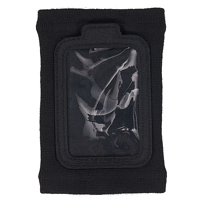 ergodyne Squids 3388 Wrist ID/Badge Holder, Vertical, Orange, 3.5 x 5.5 Holder, 2.75 x 3.75 Insert (EGO19961)