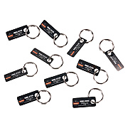 ergodyne Squids 3785 Split Ring Tool Attachment, 2 lb Max Working Capacity, 1" dia, Silver, 10/Pack (EGO19785)