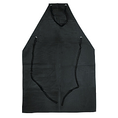 San Jamar NeoFlex Apron, One Size Fits All, Black (SJM615NBABK)