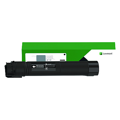 Lexmark 63D0H00 Toner, 37,000 Page-Yield, Black