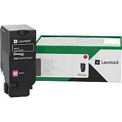 Lexmark 71C1HM0 Return Program Toner Cartridge, 10,500 Page-Yield, Magenta