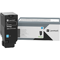 Lexmark 81C1XC0 Return Program Toner Cartridge, 16,200 Page-Yield, Cyan