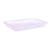 Carlisle StorPlus Polycarbonate Food Storage Container, 5 gal, 18 x 26 x 3.5, Clear, Plastic (CFS1062007)