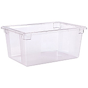 Carlisle StorPlus Polycarbonate Food Storage Container, 16.6 gal, 18 x 26 x 12, Clear, Plastic (CFS1062307)