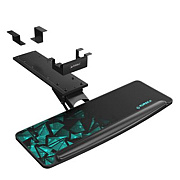 Eureka Adjustable Keyboard Tray, Black (EKAAKB02)