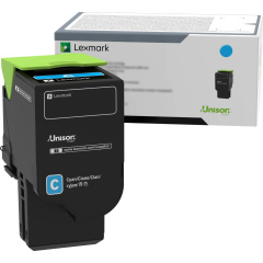 78C00CG Return Program Toner, 1,400 Page-Yield, Cyan 78C00CG Return Program Toner, 1,400 Page-Yield, Cyan