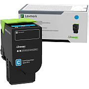 Lexmark 78C00CG Return Program Toner, 1,400 Page-Yield, Cyan