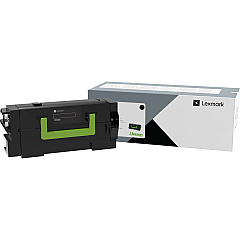 Lexmark 58D000G Toner, 7,500 Page-Yield, Black