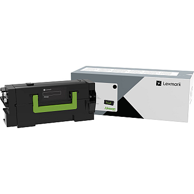 Lexmark 58D000G Toner, 7,500 Page-Yield, Black
