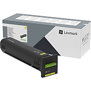 Lexmark 72K0X40 Extra High-Yield Toner, 22,000 Page-Yield, Yellow