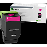 Lexmark 70C0HMG High-Yield Toner, 3,000 Page-Yield, Magenta