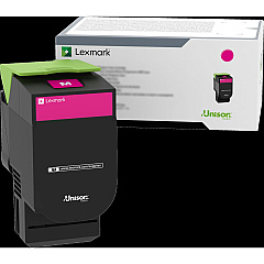Lexmark 70C0HMG High-Yield Toner, 3,000 Page-Yield, Magenta