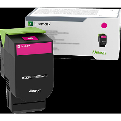 Lexmark 70C0HMG High-Yield Toner, 3,000 Page-Yield, Magenta