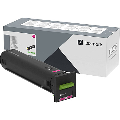 Lexmark 72K0X30 Extra High-Yield Toner, 22,000 Page-Yield, Magenta