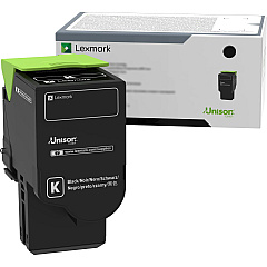 Lexmark 78C0UKG Return Program Ultra High-Yield Toner, 10,500 Page-Yield, Black