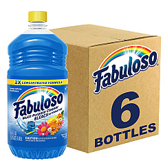 Fabuloso Multi-Use Cleaner, Spring Fresh Scent, 56 oz Bottle, 6/Carton (CPC153099CT)