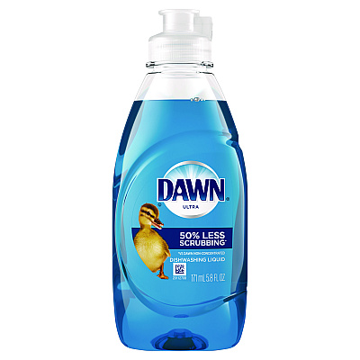 Ultra Liquid Dish Detergent, Dawn Original, 5.8 oz Bottle, 18/Carton (PGC10926)