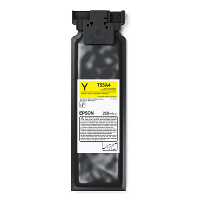 Epson T55A420 (T55A) UltraChrome DG2 Ink, 250 mL, Yellow