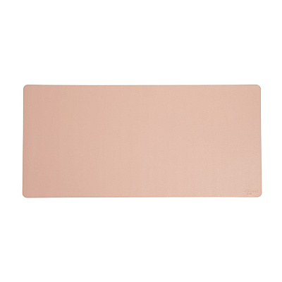 Smead Vegan Leather Desk Pads, 36 x 17, Light Pink (SMD64829)