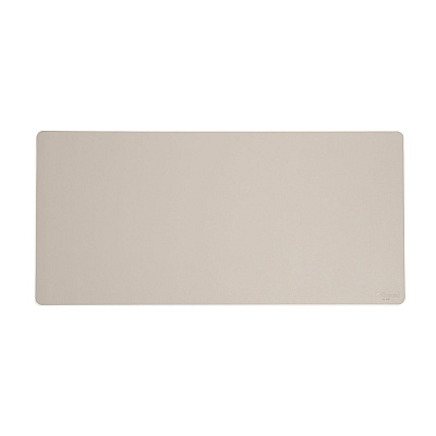 Smead Vegan Leather Desk Pads, 36 x 17, SandStone (SMD64826)