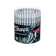 Sharpie Metallic Fine Point Permanent Markers, Metallic Silver, 36/Pack (SAN9597)