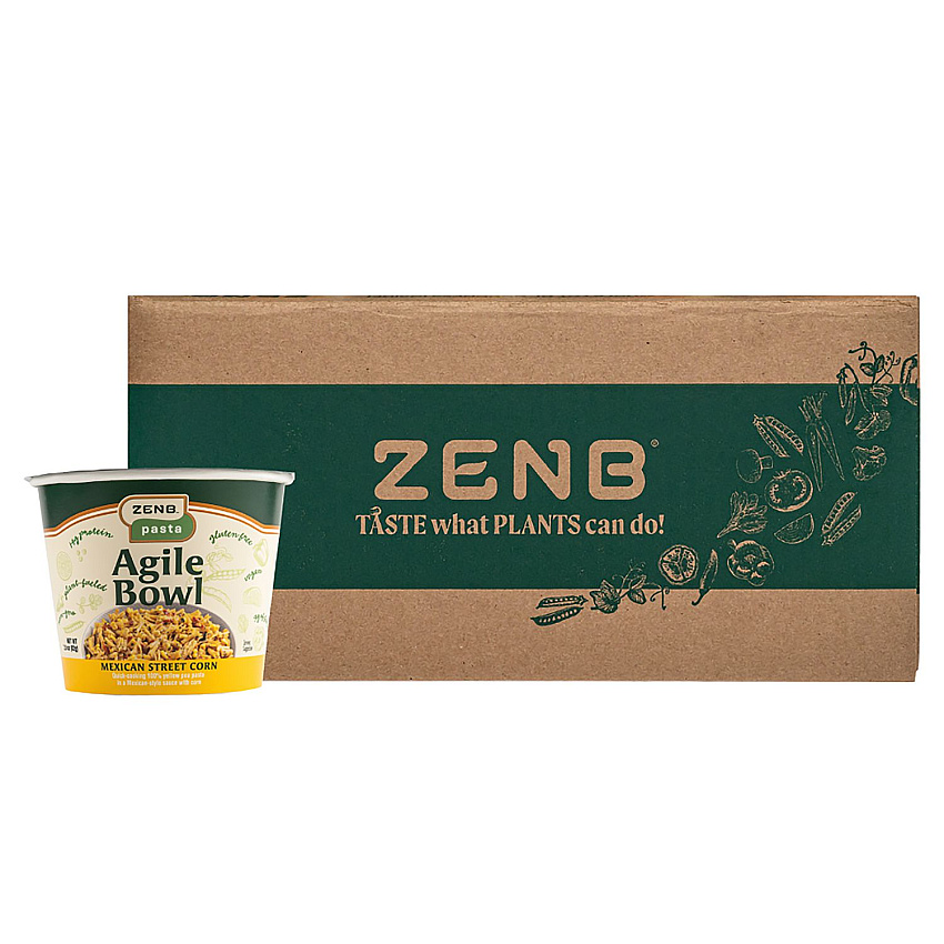 ZENB Instant Meals, Mexican Street Corn, 2.8 oz Bowl, Dozen (OFX02819)