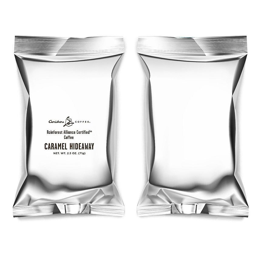 Caribou Coffee Caramel Fractional Pack, 2.5 oz, 18/Carton (CCF042791)
