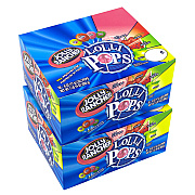 Jolly Rancher Lollipops Assortment, Assorted Flavors, 0.6 oz Individually Wrapped, 50/Box, 2 Boxes/Carton (GRR60004065)
