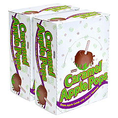 Tootsie Roll Caramel Apple Pops, 0.63 oz Individually Wrapped, 48/Box, 2 Boxes/Carton (GRR60004066)