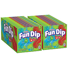 Lik-m-aid Fun Dip Candy, Assorted Flavors, 0.43 oz Pouch, 48/Box, 2 Boxes/Carton (GRR60004068)