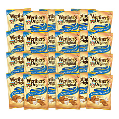 Werther's Original Chewy Caramels Sugar Free, 1.48 oz Bag, 24/Carton (GRR60004088)