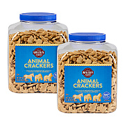 Wellsley Farms Animal Crackers, 62 oz Tub, 2/Carton (GRR60004069)