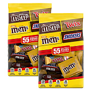 MARS Chocolate Favorites Fun Size Candy Bar Variety Mix, 110 Individaully Wrapped/Carton (GRR60000243)