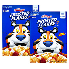 Kellogg's Frosted Flakes Breakfast Cereal, 2 Bags/61.9 oz Box, 2 Boxes/Carton (GRR60004075)