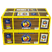 Pirate's Booty Natural Aged White Cheddar Baked Corn Puffs, 0.5 oz Bag, 36/Box, 2 Boxes/Carton (GRR60004090)