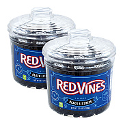 Red Vines Black Licorice Twists, 3.5 lb Jar, 2/Carton (GRR60004084)