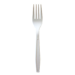 Boardwalk Heavyweight Polypropylene Cutlery, Fork, White, 1,000/Carton (BWKFORKWHPP)