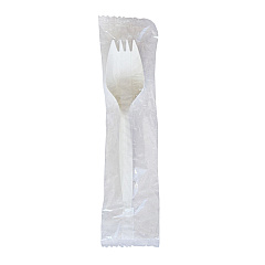 Boardwalk Mediumweight Wrapped Polypropylene Cutlery, Spork, White, 1,000/Carton (BWKSPORKWHPPIW)