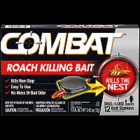 Combat Roach Bait Insecticide, 0.42 oz, 12/Pack, 10 Packs/Carton (DIA05701)
