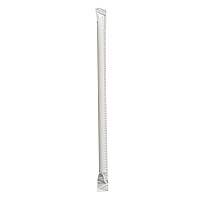 Boardwalk Wrapped Giant Straws, 7.75", Polypropylene, Red/White Striped, 7,200/Carton (BWKGSTW775RW)